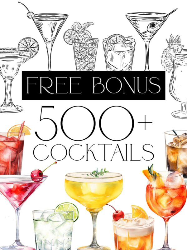 Cocktails Signature Drinks Sign | Amy Design Template