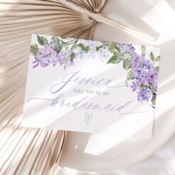 Bridesmaid Proposal Card Template
