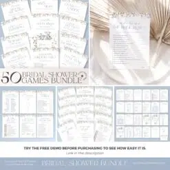 Wildflower Bridal Shower Bundle