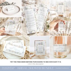 Wildflower Bridal Shower Bundle