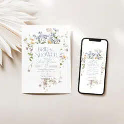 Wildflower Bridal Shower Invitations Online