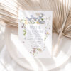 Wildflower Bridal Shower Invites Printable – Stunning Floral Bridal Shower Invitations Template