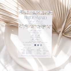 Bridesmaid Invitation Online