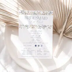 Bridesmaid Invitation Online