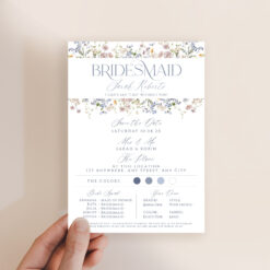 Bridesmaid Invitation Online