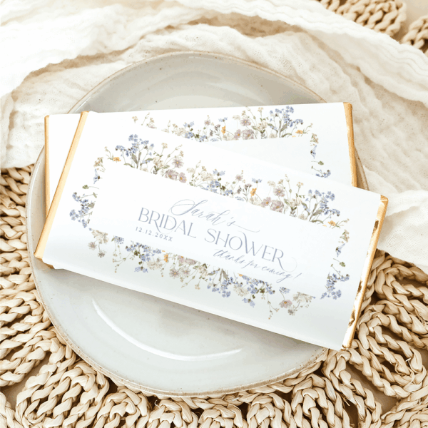 Chocolate Bar Wrapper Template