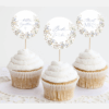 Cupcake Topper Printable Template Editable
