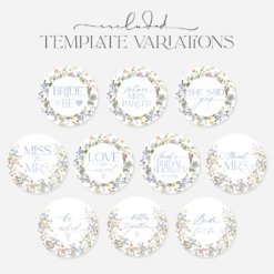 Cupcake Topper Template Editable