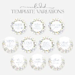 Cupcake Topper Template Editable
