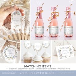 B017 Bridal Shower Bundle Template Matching