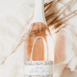 Printable Champagne Bottle Template