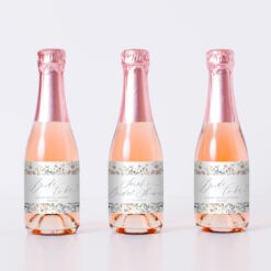 Printable Champagne Bottle Template