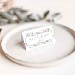 Wildflower Bridal Shower Place Cards