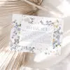 Wildflower Bridal Shower Thank You Cards Template