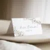 Wildflower Wedding Table Place Card Template