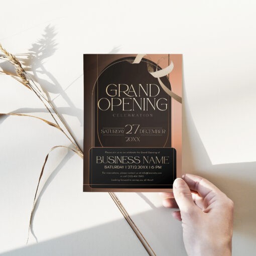 grand opening invitation template