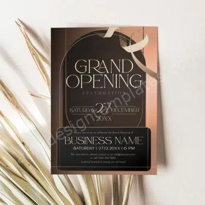 grand opening invitation template