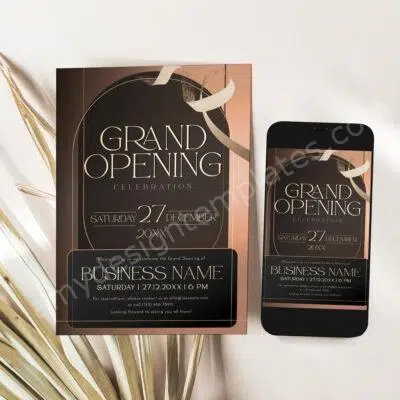 grand opening invitation template