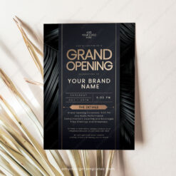 Grand Opening Invitation Template Printable