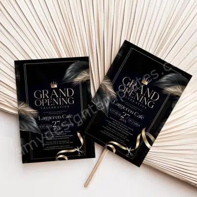 Grand Opening Flyer Template Editable