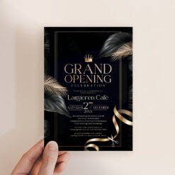 Grand Opening Flyer Template Editable