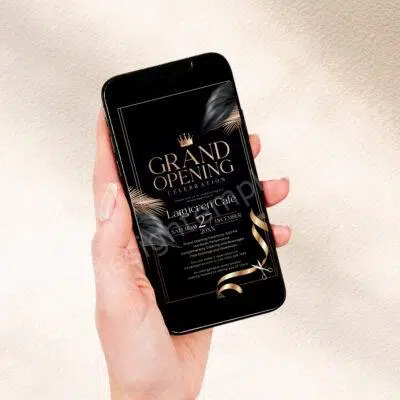 Grand Opening Flyer Template Editable