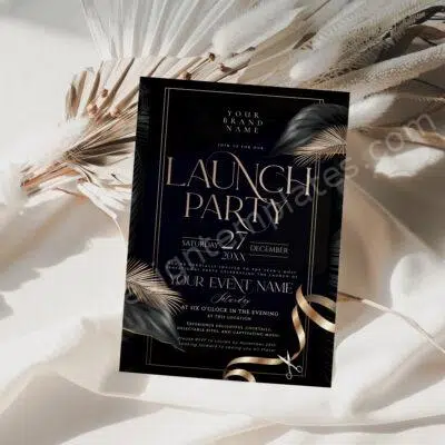 Launch Invitation Template, Project Launch Invitation