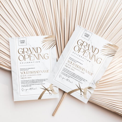 Grand Opening Invitation Card Restaurant Grand Opening Invitation