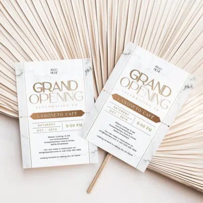 Grand Opening Flyer Template