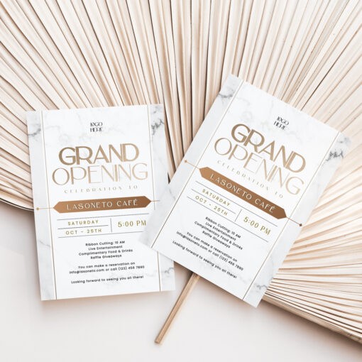 Grand Opening Flyer Template