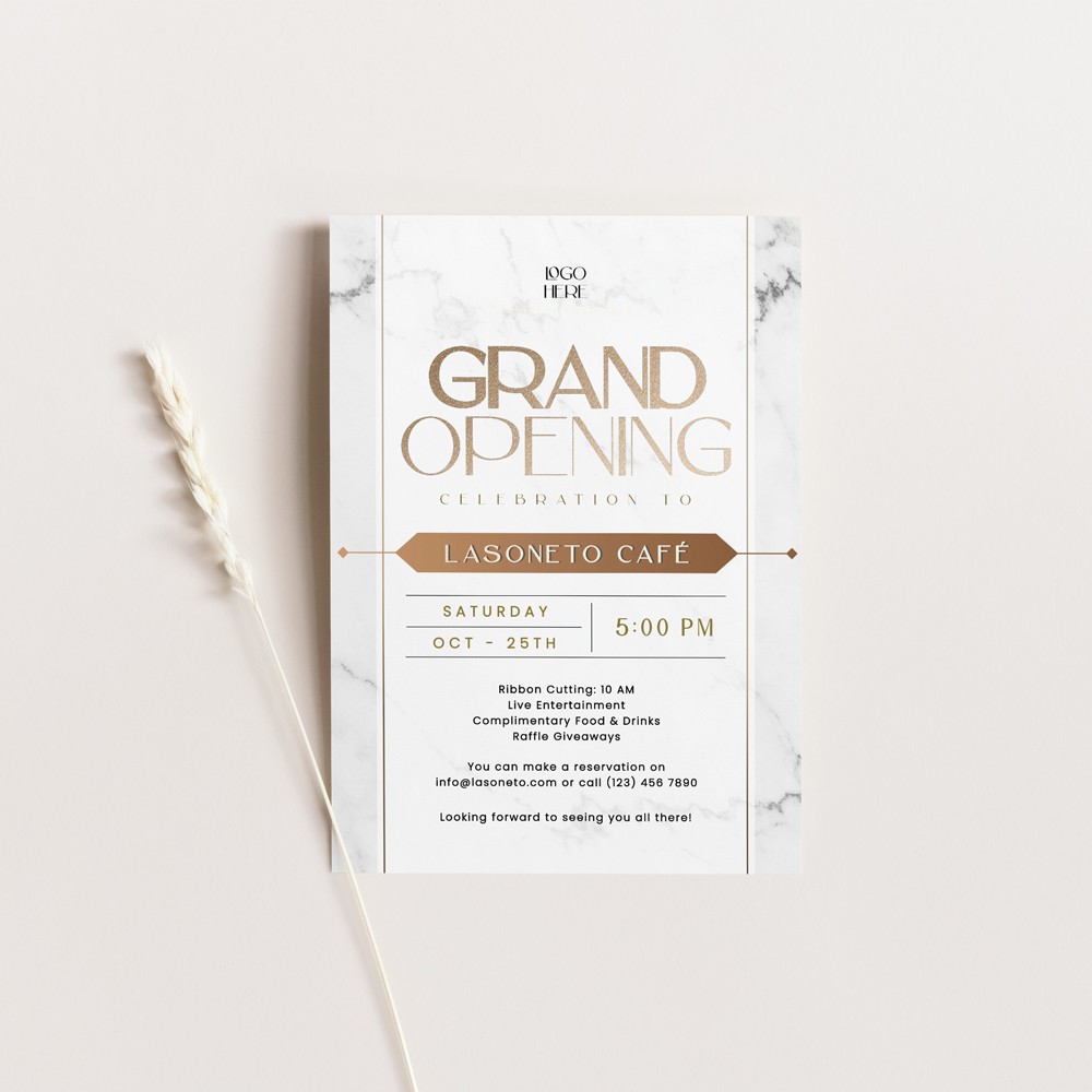 Grand Opening Flyer Template