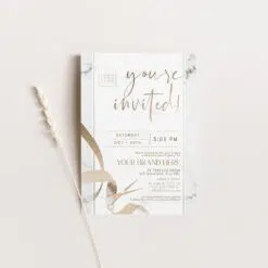 Grand Opening Invitation Template - You're Invited Printable Flyer