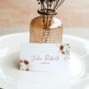 Terracotta Wedding Wedding Place Card Template