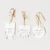 Wildflower Favor Tag Templates, Wildflower Thank You Gift tag printables, Wildflower Wedding Tag Template, Shower Tag Thank You D028
