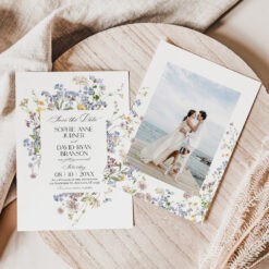 Wildflower Wedding Save The Date Template