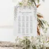 Seating Chart Template Wedding Wildflower