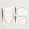 Wildflower Wedding Invitation Template