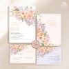 Floral Wedding Invitation Template