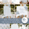 Boho Blue Wedding Signage Templates Bundle | Blue Wedding Reception Signs Printable Boho Blue Wedding Signage Templates Bundle | Blue Wedding Reception Signs Printable
