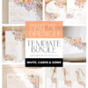 Spring Floral Bridal Brunch Bundle | Peach Purple Bridal Shower Brunch Invitations Card | Printable Menu, Cards & Signs Spring Floral Bridal Brunch Bundle | Peach Purple Bridal Shower Brunch Invitations Card | Printable Menu, Cards & Signs