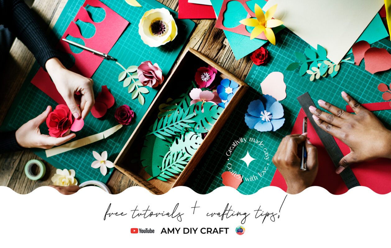 Free Printable PDF Desk Calendar Floral Design Colorful Flowers Vase 2026 AMY DIY Craft Templates and SVG Files – Printable digital cut files for Cricut, Silhouette, and handmade craft projects