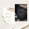 Grand Opening Invitation Template | Gold Business Invitation | Editable Corporate Party Invite