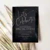 Let’s Celebrate Invitation Template | Editable Business & Corporate Party Invite