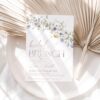 Elegant Wildflower Bridal Brunch Invitation Card Elegant Wildflower Bridal Brunch Invitation Card