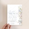 Botanical Bridal Shower Brunch Invitation Template Botanical Bridal Shower Brunch Invitation Template