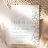 Botanical Bridal Shower Brunch Invitation Template Botanical Bridal Shower Brunch Invitation Template