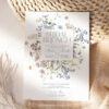 Boho Wildflower Bridal Brunch Invitation Template Boho Wildflower Bridal Brunch Invitation Template