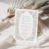 Vintage Wildflower Bridal Brunch Invitation Template Vintage Wildflower Bridal Brunch Invitation Template