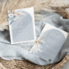Dusty Blue Wedding Invitation Suite | Blue Wedding Template | Boho Arched