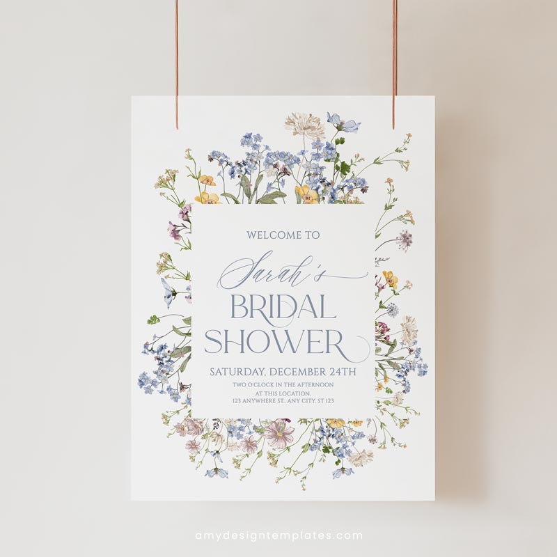 Bridal Shower Welcome Signs